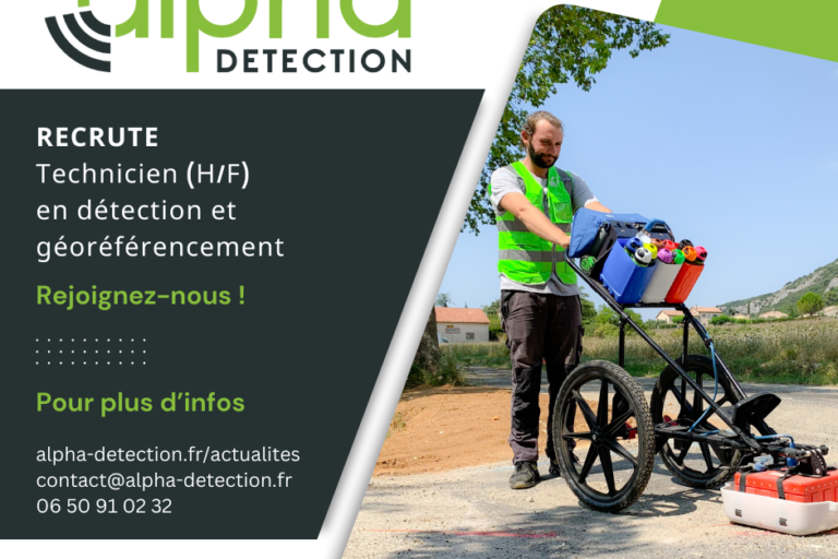 Annonce recrutement Alpha Détection