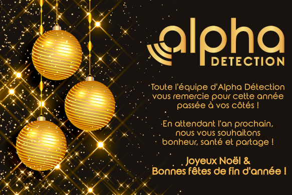 Vœux de fin d'année Alpha détection 2024